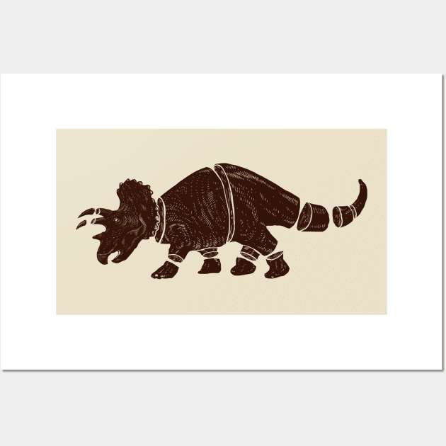 Triceratops life Wall Art by barmalisiRTB